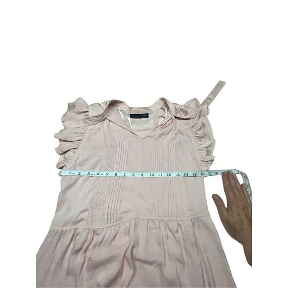 Tommy Hilfiger *Pleated * Ruffled * Dress * Soft Pink * Sz 2 NWOT - Picture 6 of 8